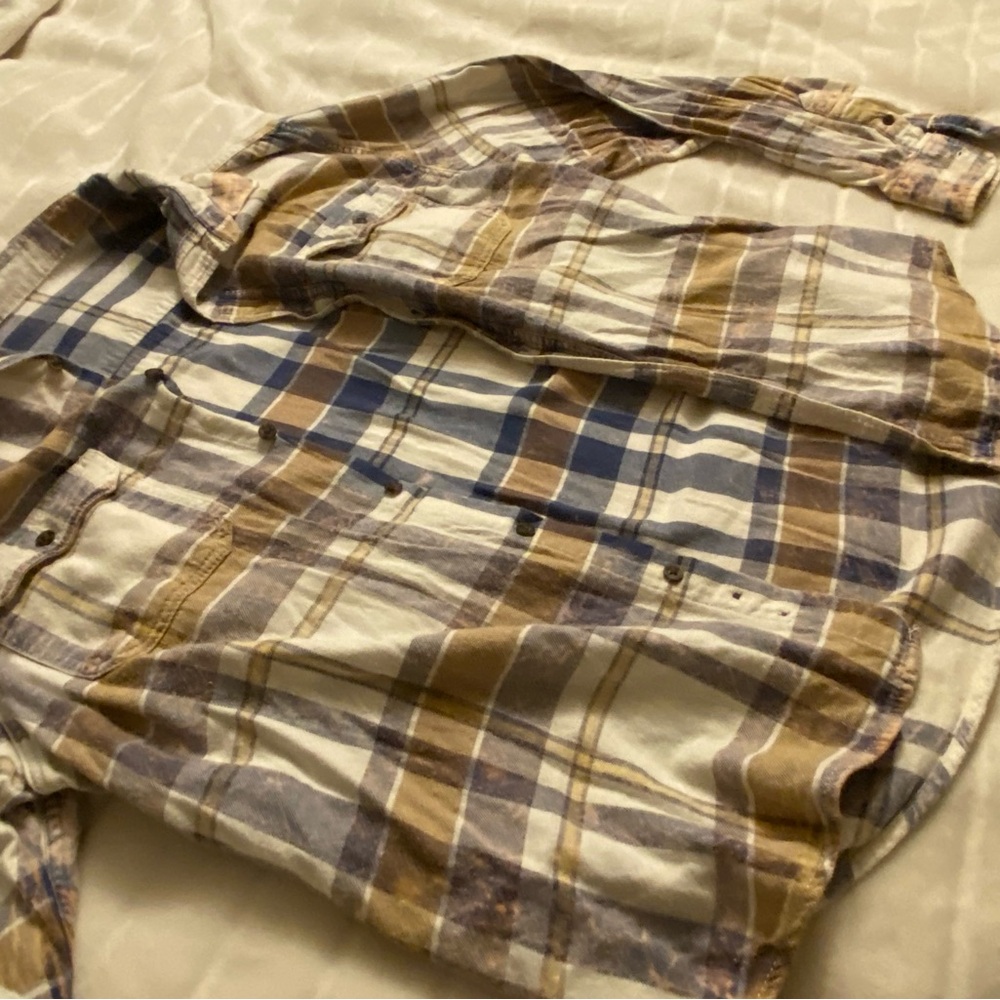 Vintage Distressed Flannel